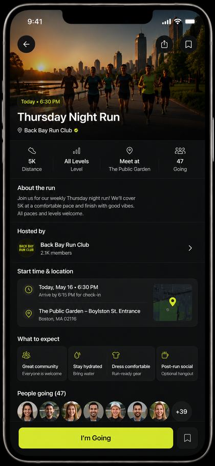 Event details